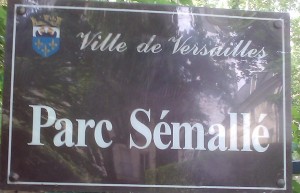 Versailles parc Semallé
