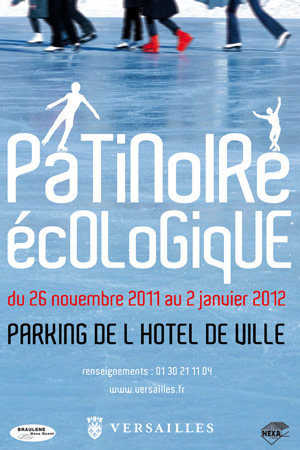 Versailles News  : Patinoire écologique éco glisse 2012