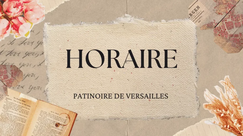 HORAIRE PATINOIRE DE VERSAILLES 2016 2017 1