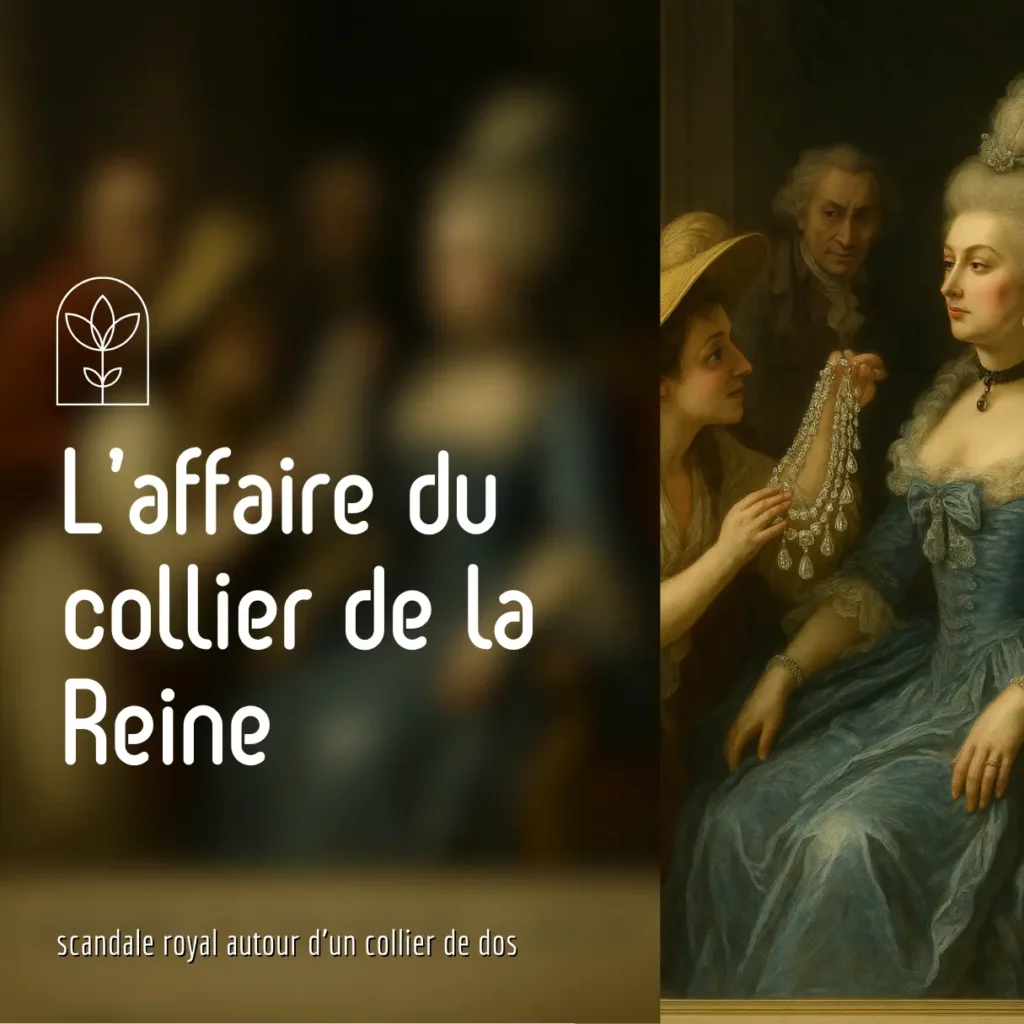 scandale royal autour dun collier de dos