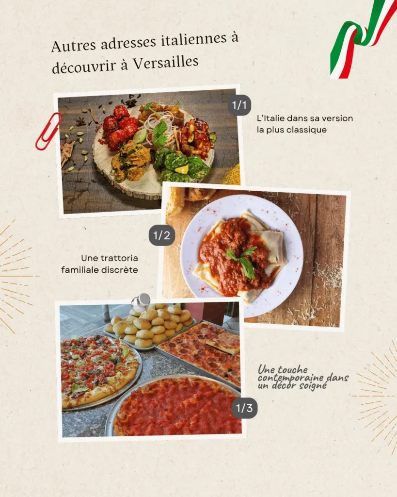 7 Meilleurs Restaurants Italiens à Versailles 3 Autres adresses italiennes a decouvrir a Versailles
